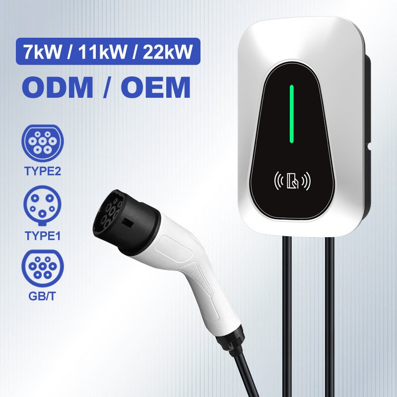 Ev Charger - เครื่องชาร์จรถยนต์ไฟฟ้า 7kW มาตรฐานยุโรป แบบ Type 2