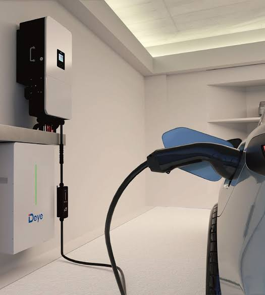 Wallbox Ev - Deye สมาร์ทวอลล์บ็อกซ์ เครื่องชาร์จ AC รุ่น SUN-EVSE22K01-EU-AC