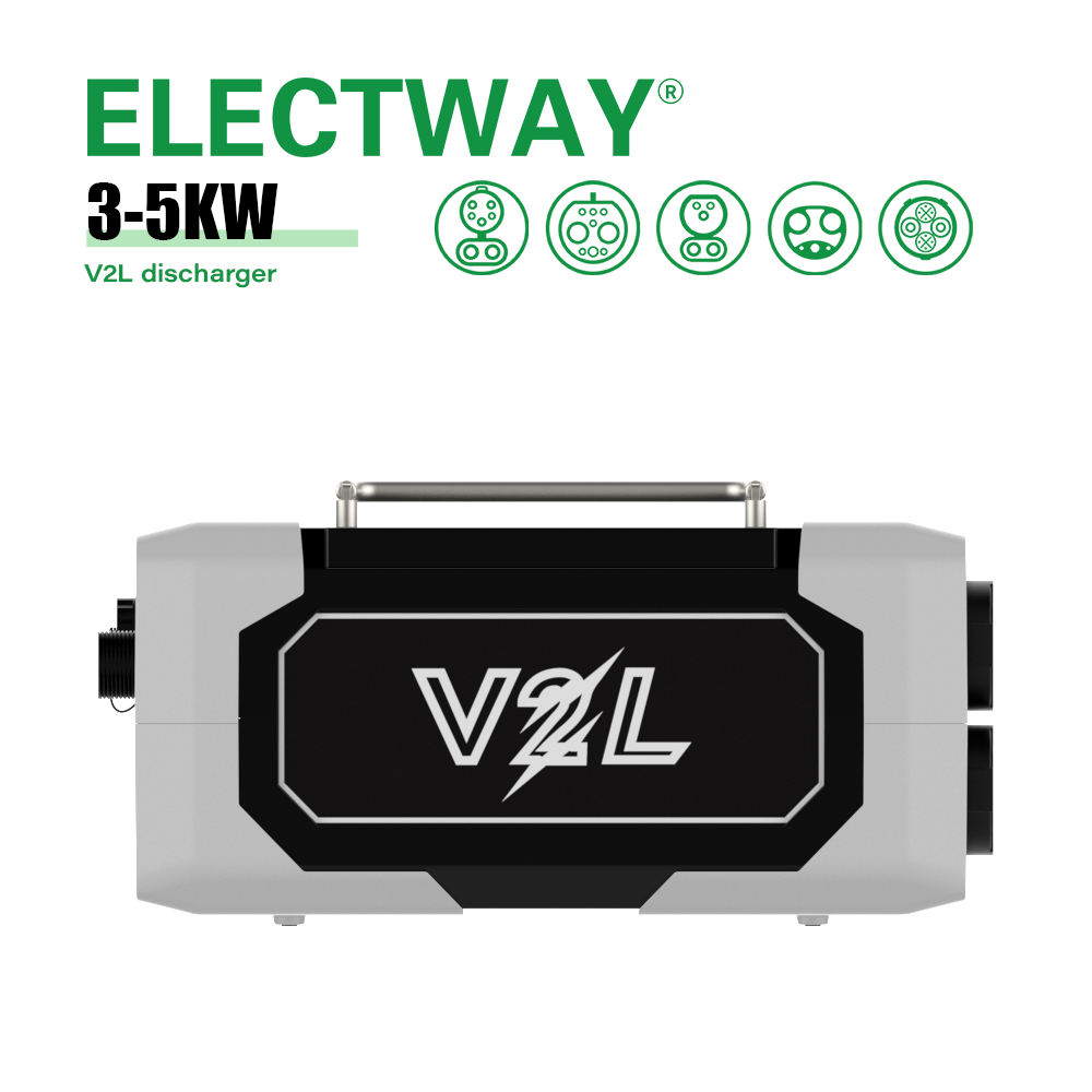 Portable Ev Charger - เครื่องชาร์จ EV แบบพกพา V2L 3.5kW/5kW สถานีพลังงานแบบพกพาสองทิศทาง