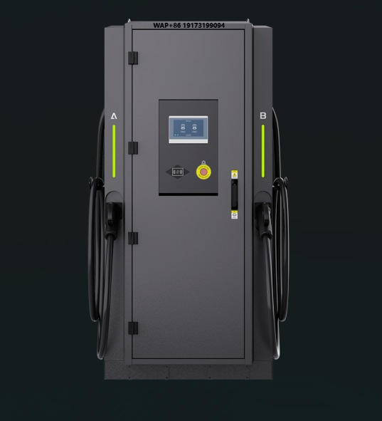 Ev Charging Pile - แท่นชาร์จรถยนต์ไฟฟ้าแบบสองหัวจ่าย 80 กิโลวัตต์ รุ่นมาตรฐาน แท่นชาร์จรถยนต์ไฟฟ้า (EV)