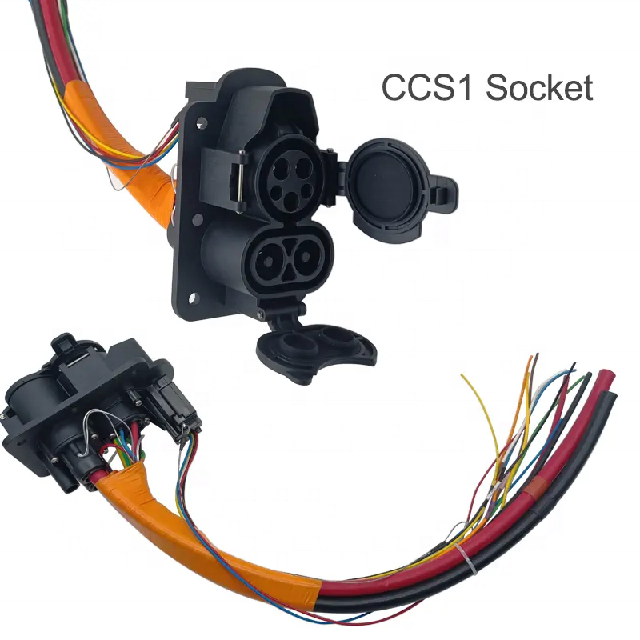 Ev Charging Cable - เต้ารับ WUFEN SAE J1772-3 CCS1 80A-200A