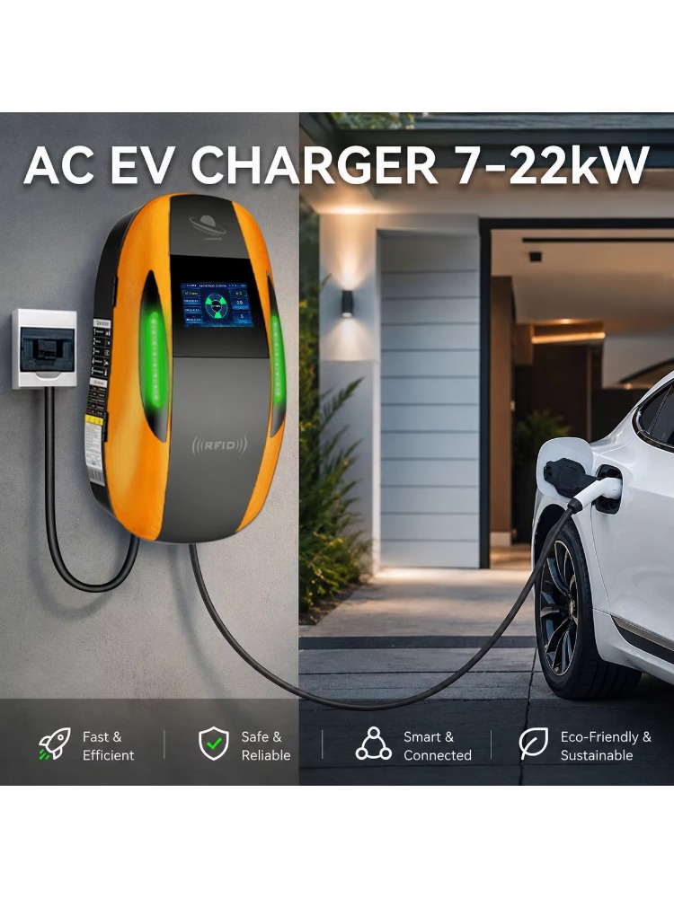เครื่องชาร์จรถยนต์ไฟฟ้า AC กัน - Ev Charging Pile บทวิจารณ์และราคา