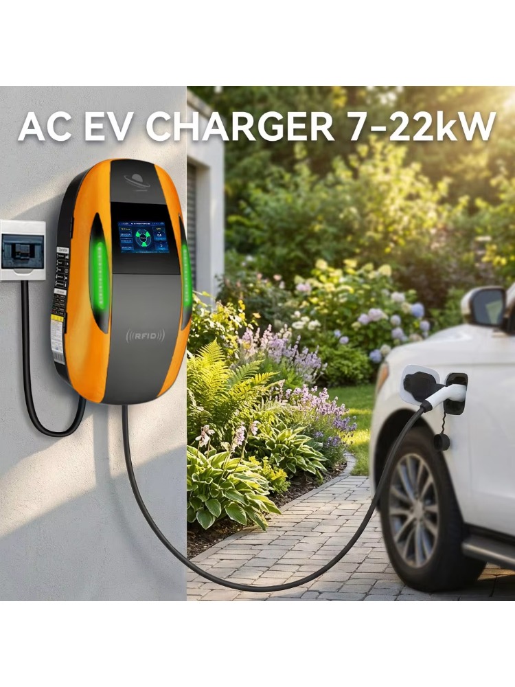 เครื่องชาร์จรถยนต์ไฟฟ้า AC กัน - Ev Charging Pile บทวิจารณ์และราคา