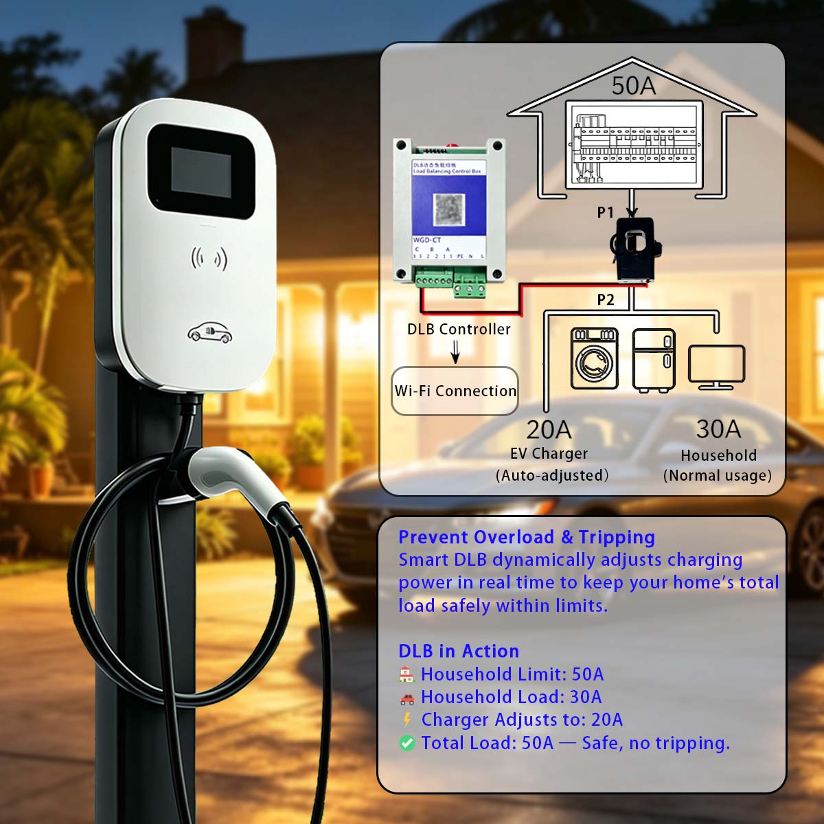เครื่องชาร์จรถยนต์ไฟฟ้า JIGU ร - Wallbox Ev บทวิจารณ์และราคา