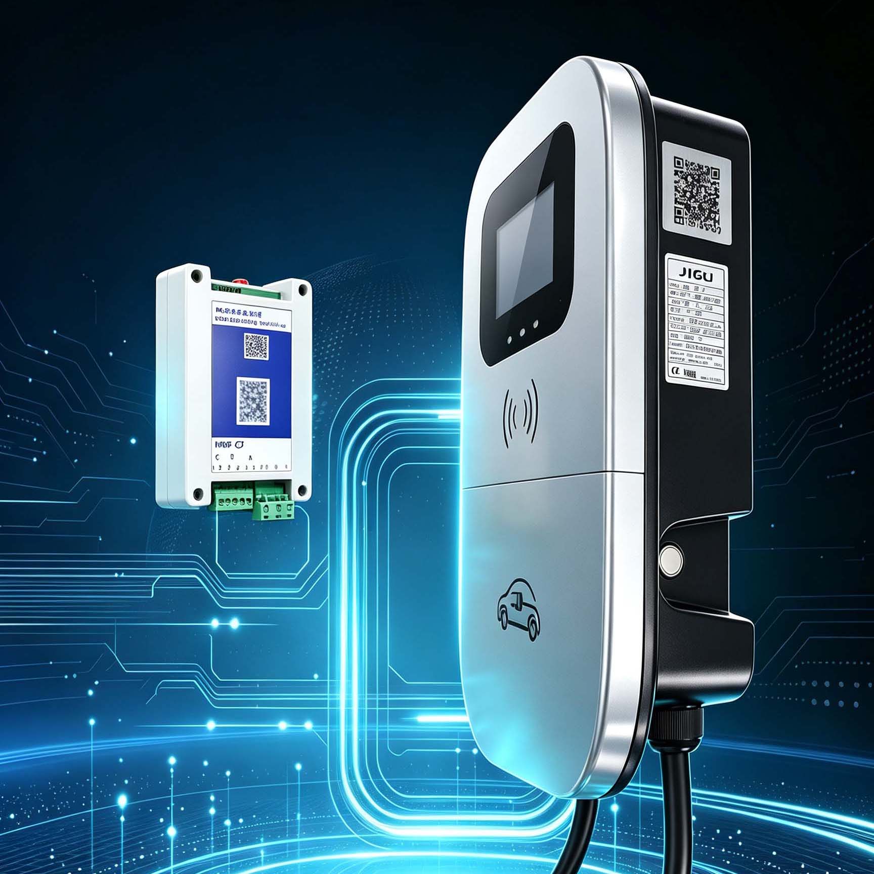 เครื่องชาร์จรถยนต์ไฟฟ้า JIGU ร - Wallbox Ev บทวิจารณ์และราคา