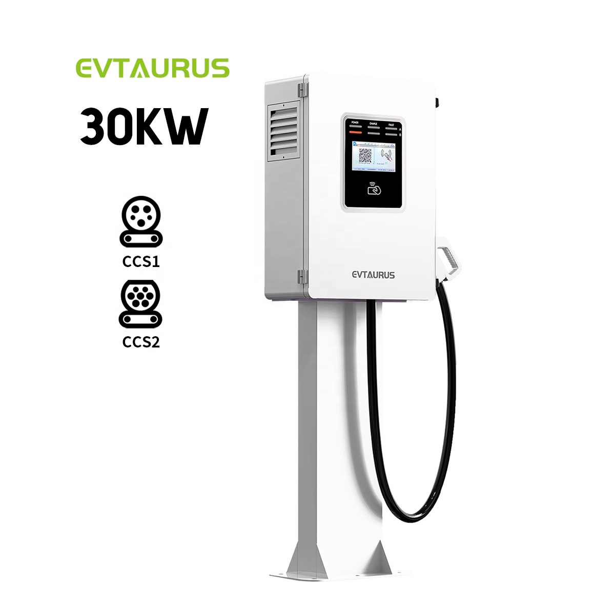 สถานีชาร์จ EVTAURUS 30KW CCS2  - Home Ev Charger บทวิจารณ์และราคา