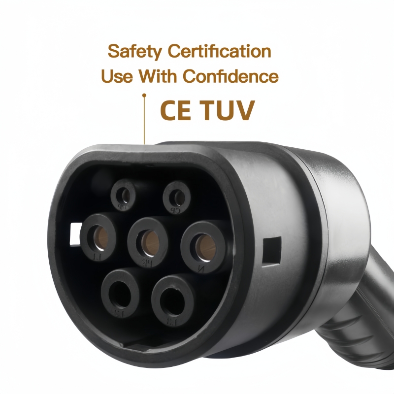 Type2ใหม่ตัวผู้/ตัวเมีย EV ปลั - Ev Charger Adapter บทวิจารณ์และราคา