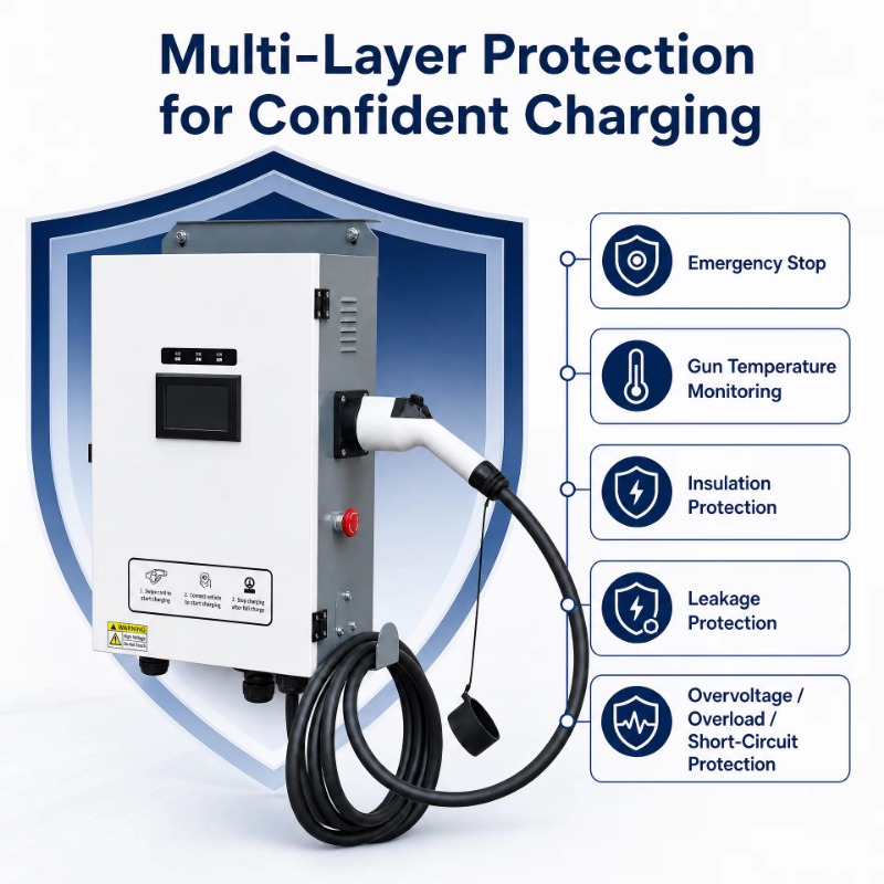 สถานีชาร์จแบบติดตั้งบนพื้น สถา - Ev Charger บทวิจารณ์และราคา