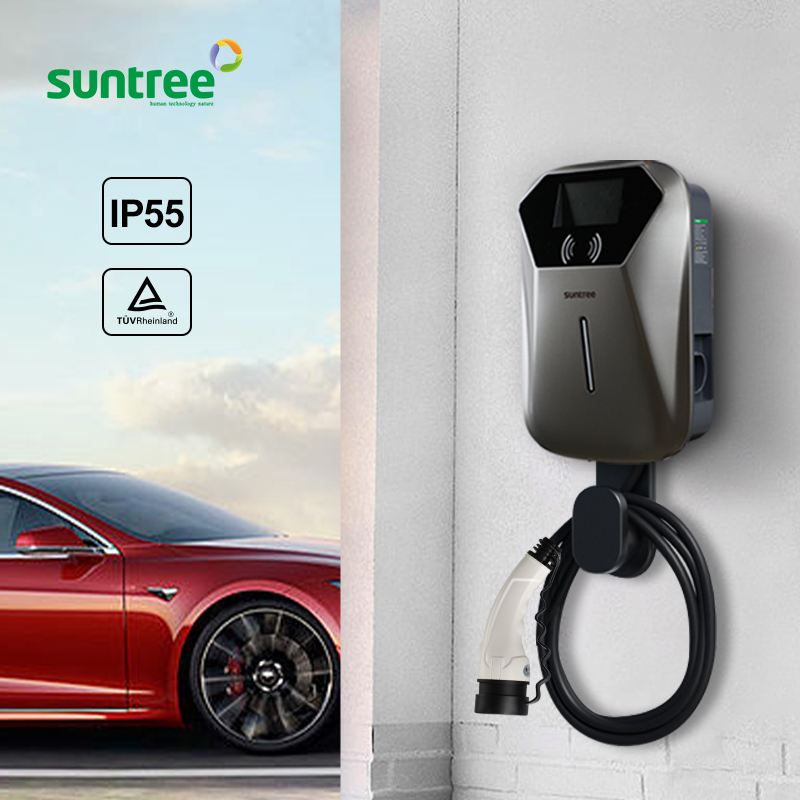 สถานีชาร์จรถยนต์ไฟฟ้าแบบติดผนั - Ev Charging Pile บทวิจารณ์และราคา
