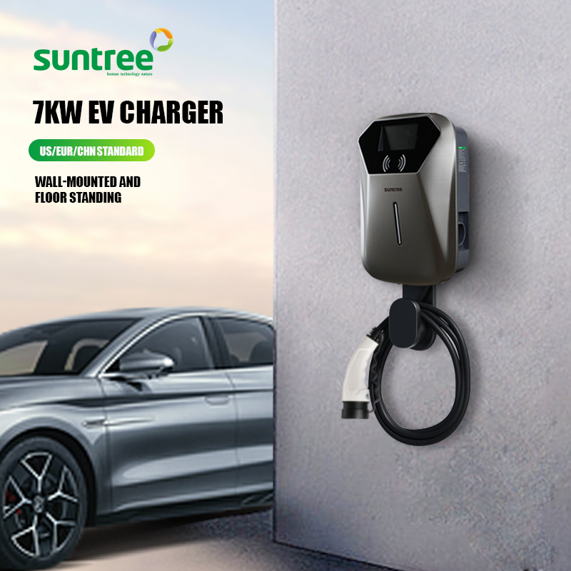 สถานีชาร์จรถยนต์ไฟฟ้าแบบติดผนั - Ev Charging Pile บทวิจารณ์และราคา