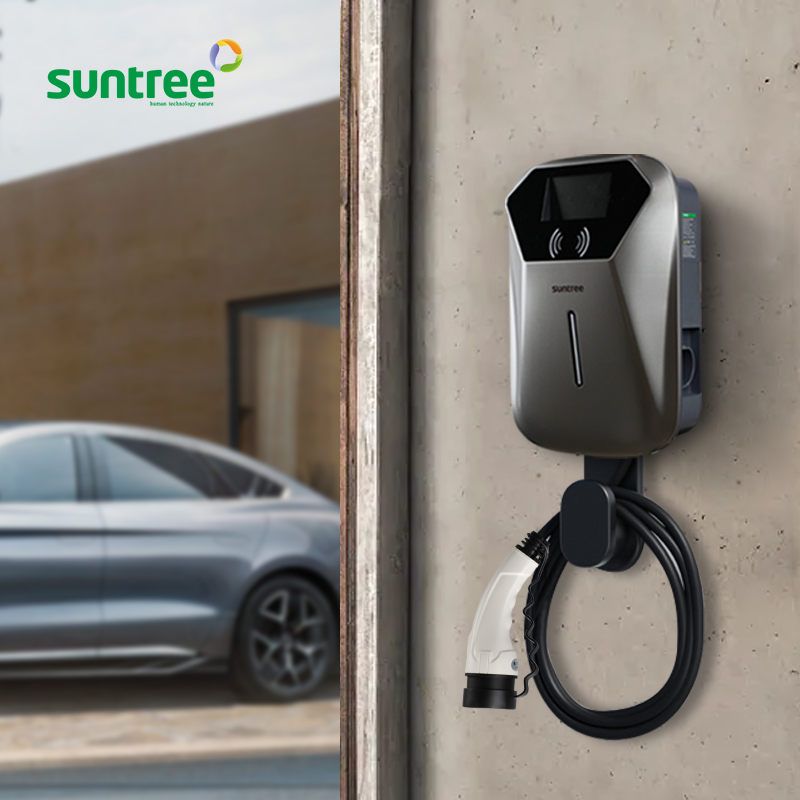 สถานีชาร์จรถยนต์ไฟฟ้าแบบติดผนั - Ev Charging Pile บทวิจารณ์และราคา
