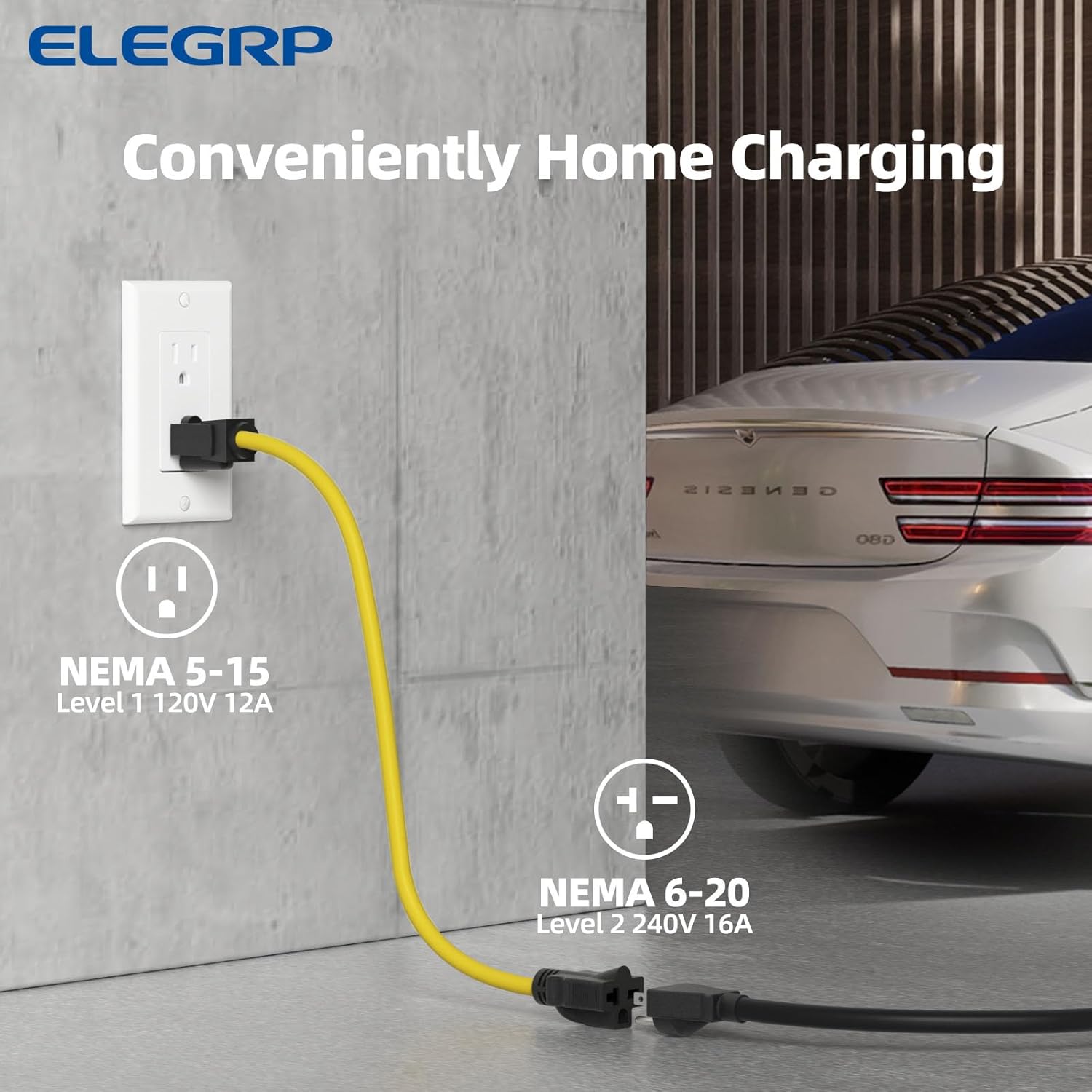 สถานีชาร์จรถยนต์ไฟฟ้า ELEGRP J - Portable Ev Charger บทวิจารณ์และราคา