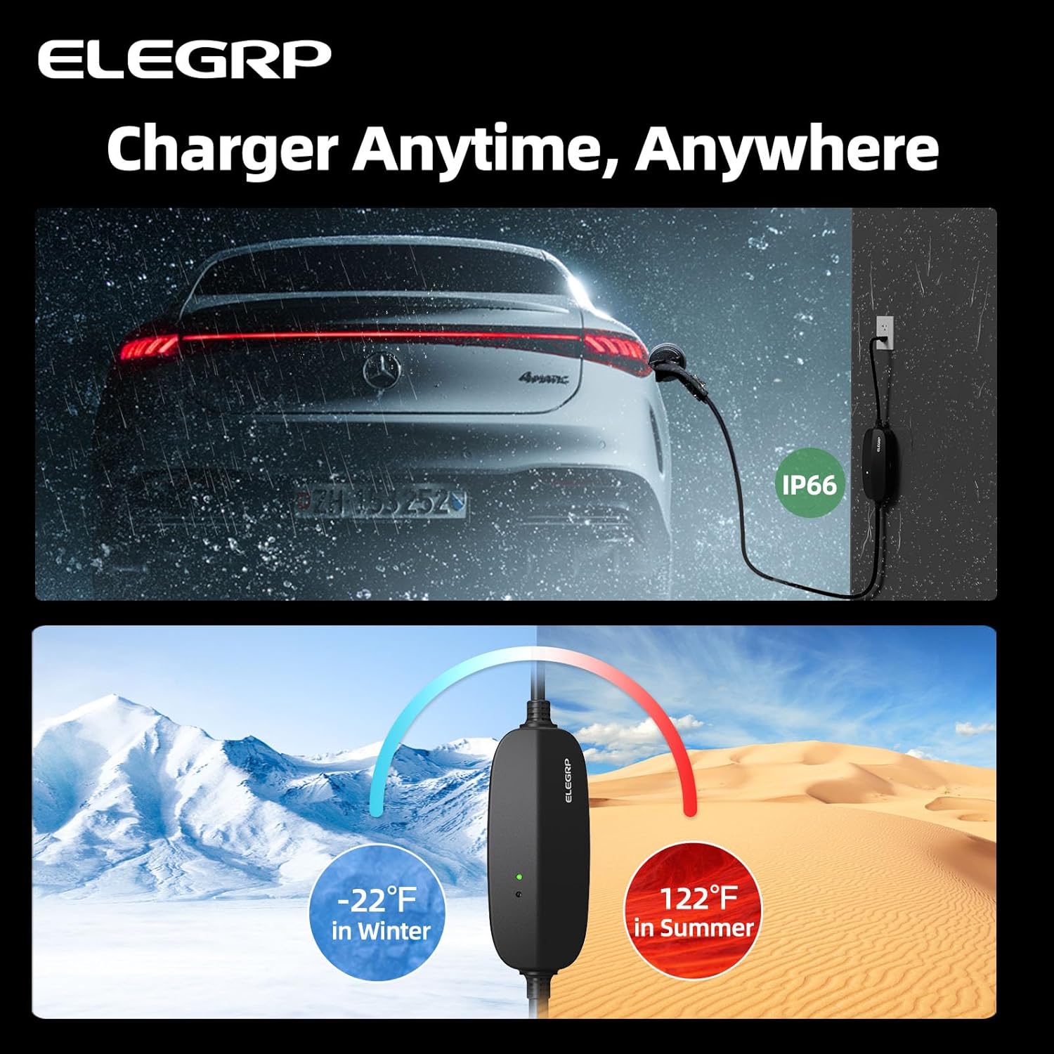 สถานีชาร์จรถยนต์ไฟฟ้า ELEGRP J - Portable Ev Charger บทวิจารณ์และราคา