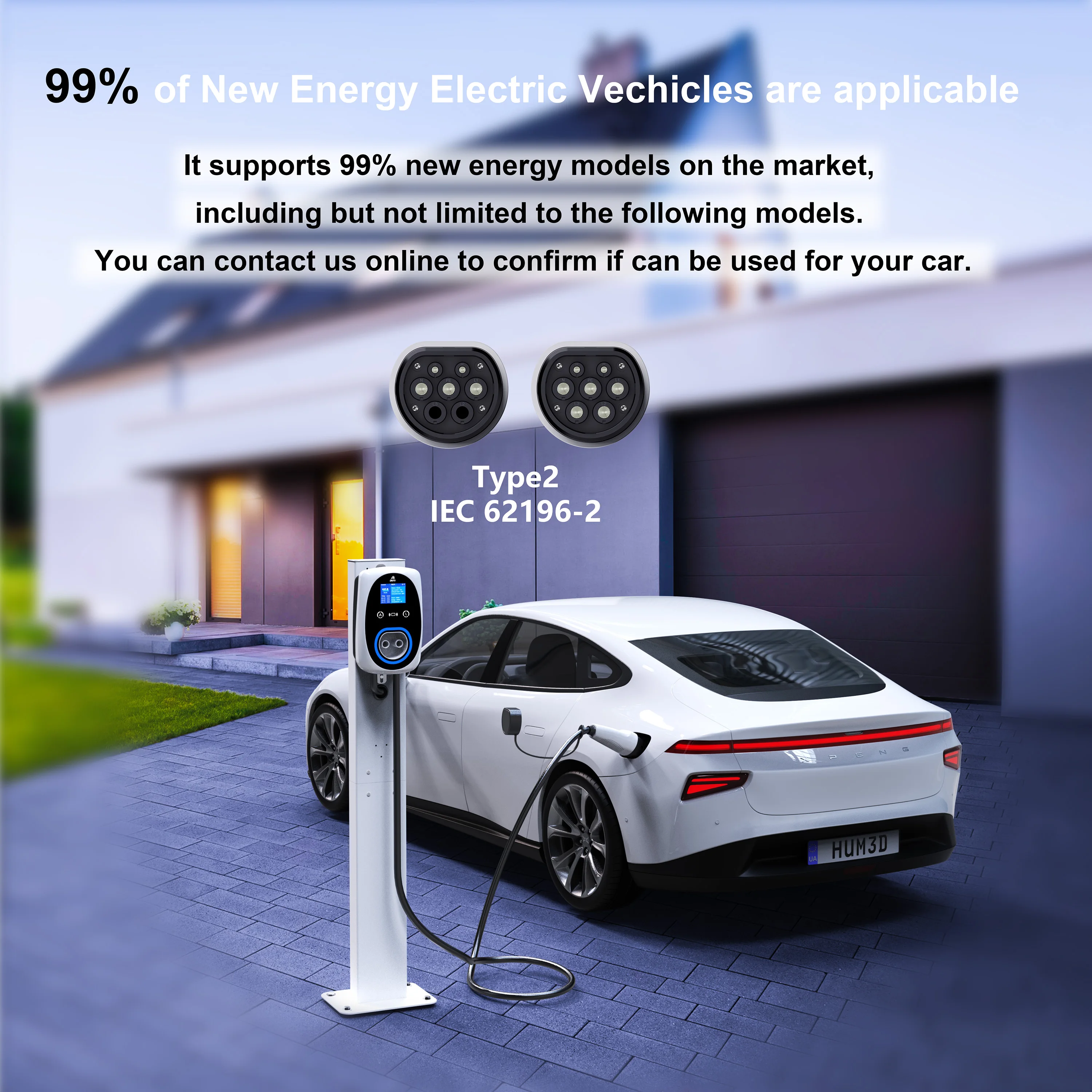 เครื่องชาร์จรถยนต์ไฟฟ้า GWUYU  - Wallbox Ev บทวิจารณ์และราคา