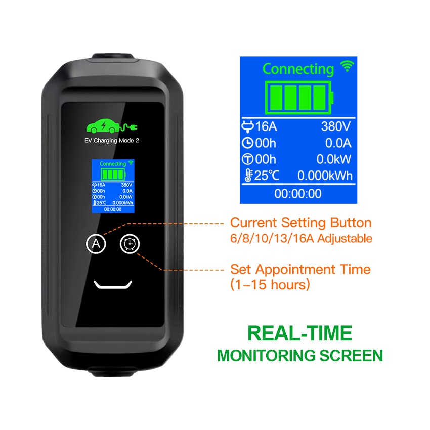 เครื่องชาร์จรถยนต์ไฟฟ้าแบบพกพา - Ev Charger บทวิจารณ์และราคา