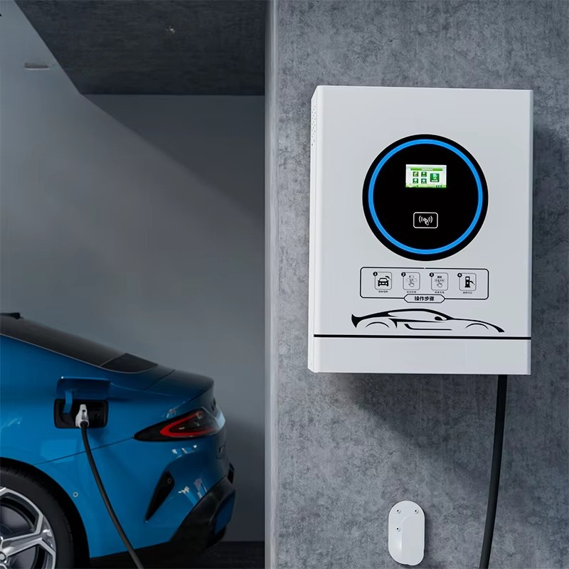 สถานีชาร์จรถยนต์ไฟฟ้าแบบติดผนั - Ev Charging Pile บทวิจารณ์และราคา