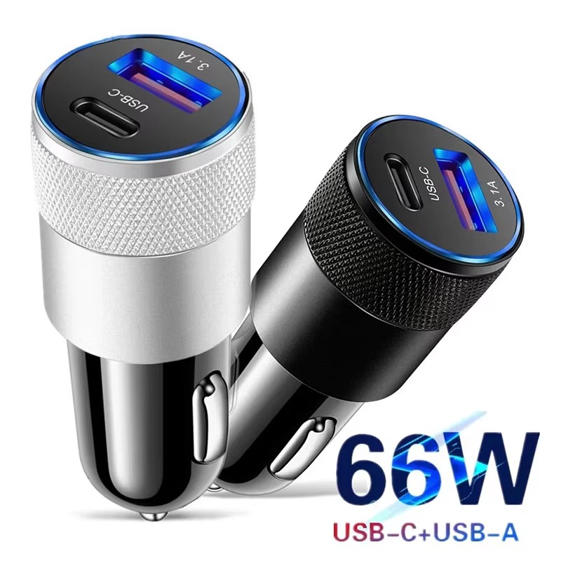 ที่ชาร์จในรถยนต์ USB 66W แบบ T - Fast Ev Charger บทวิจารณ์และราคา