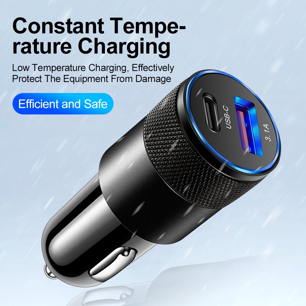 ที่ชาร์จในรถยนต์ USB 66W แบบ T - Fast Ev Charger บทวิจารณ์และราคา