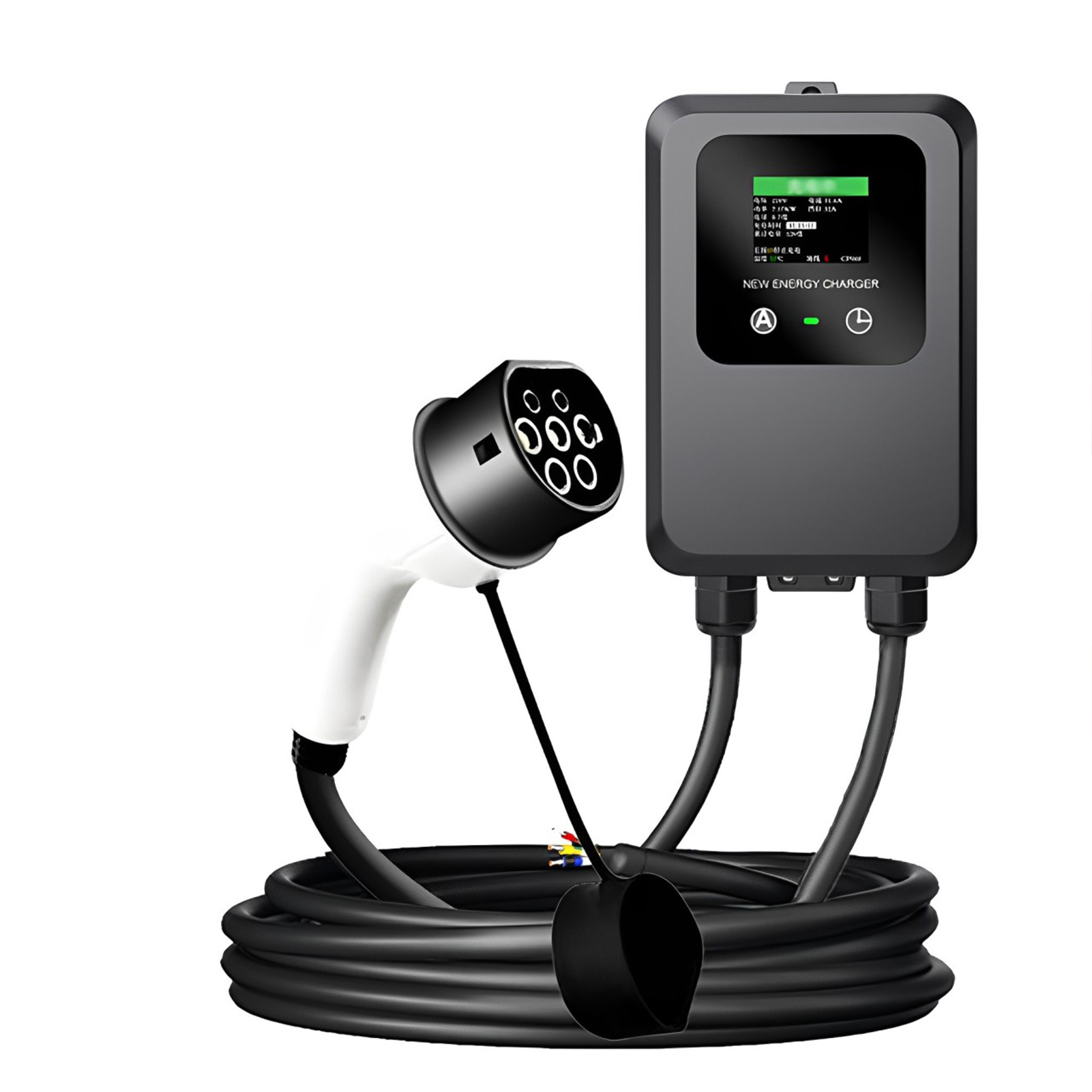 EV Charger 32A-24A-16A-8A 7KW  - Wallbox Ev บทวิจารณ์และราคา