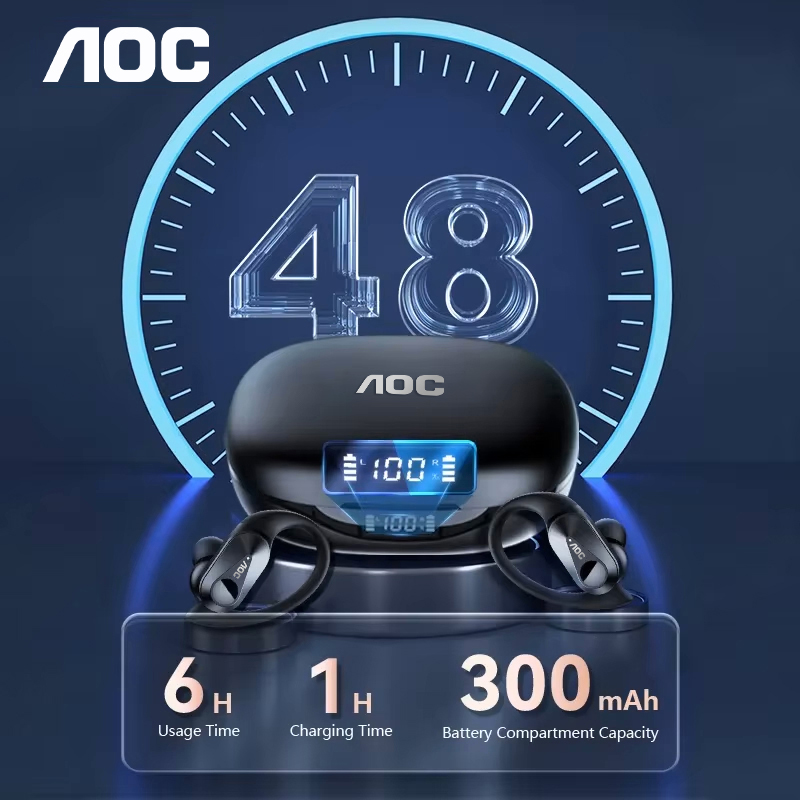 ช้อยส์ AOC ชุดหูฟังกีฬาไร้สายบ - Type 2 Charger บทวิจารณ์และราคา