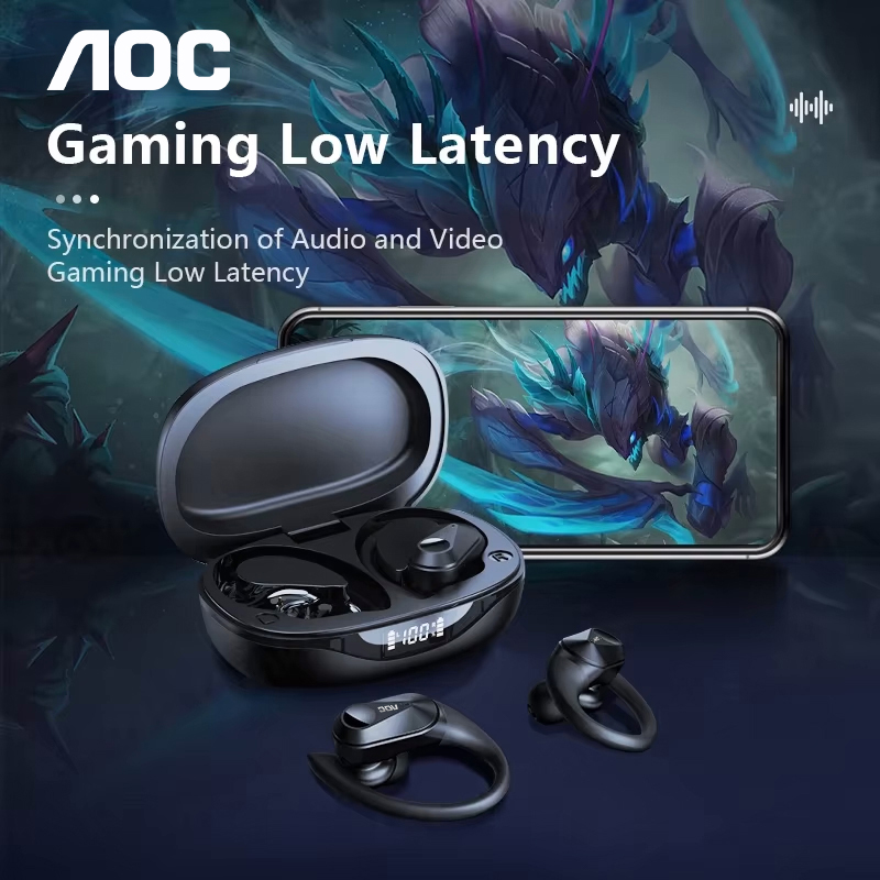 ช้อยส์ AOC ชุดหูฟังกีฬาไร้สายบ - Type 2 Charger บทวิจารณ์และราคา