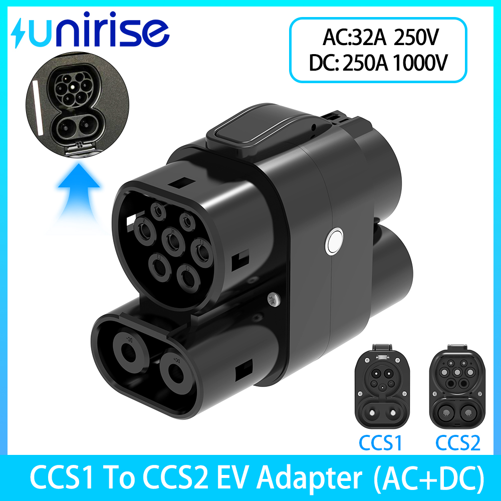 อะแดปเตอร์ CCS1 เป็น CCS2 สำหร - Ccs2 To Ccs1 Fast Charge Adapter 250Kw บทวิจารณ์และราคา