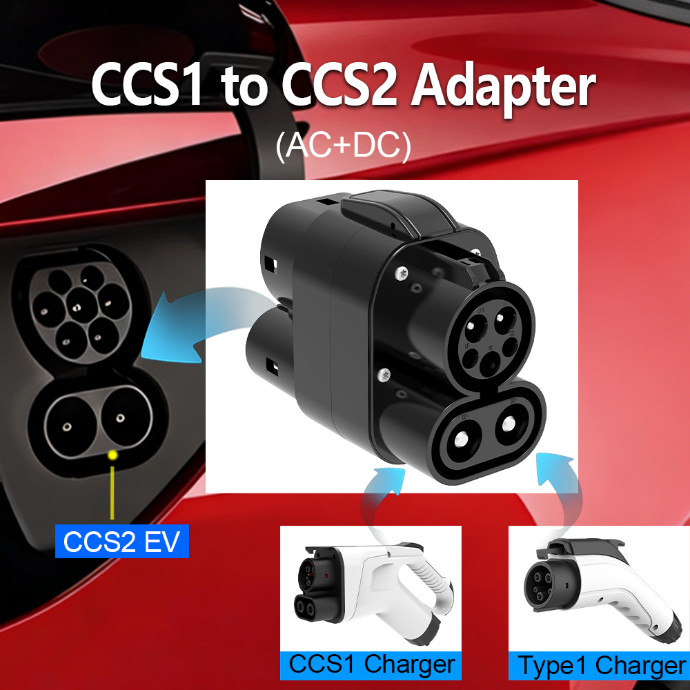 อะแดปเตอร์ CCS1 เป็น CCS2 สำหร - Ccs2 To Ccs1 Fast Charge Adapter 250Kw บทวิจารณ์และราคา