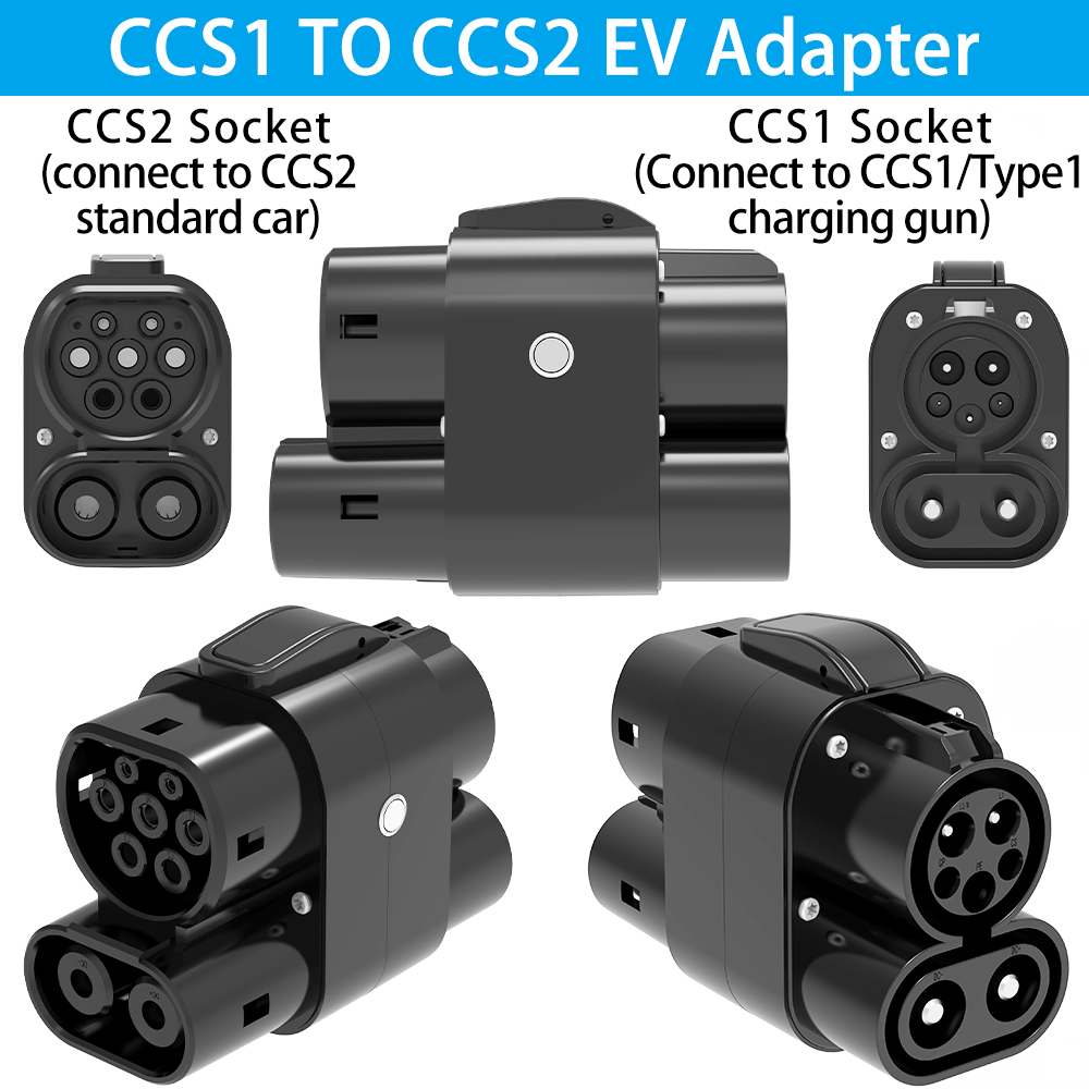 อะแดปเตอร์ CCS1 เป็น CCS2 สำหร - Ccs2 To Ccs1 Fast Charge Adapter 250Kw บทวิจารณ์และราคา