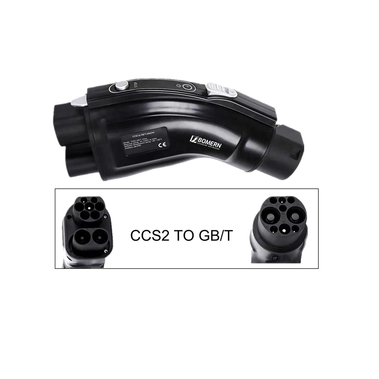 อะแดปเตอร์ชาร์จเร็วไฟฟ้าสำหรับ - Gb/T To Ccs2 200A Fast Charging Adapter บทวิจารณ์และราคา