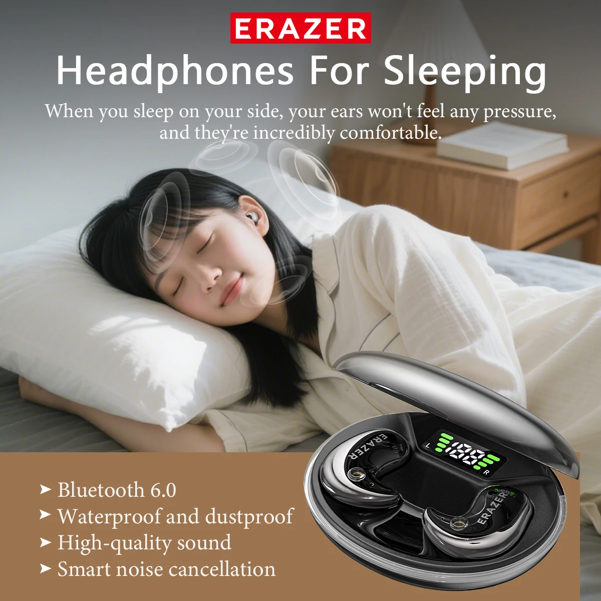 หูฟังบลูทูธแบบอินเอียร์ EARZER - Type 2 Charger บทวิจารณ์และราคา