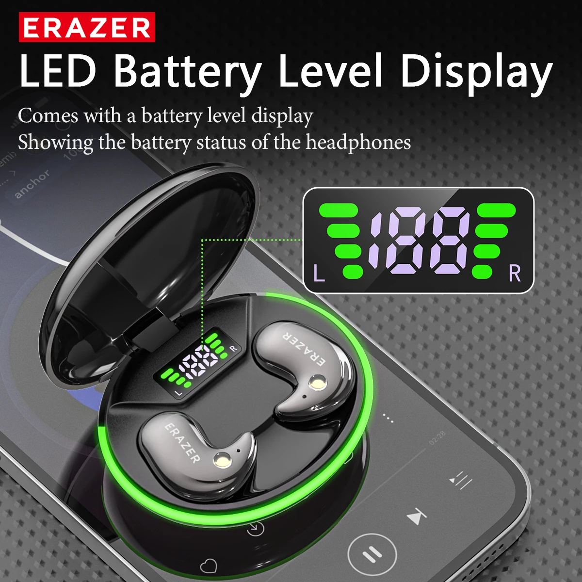 หูฟังบลูทูธแบบอินเอียร์ EARZER - Type 2 Charger บทวิจารณ์และราคา