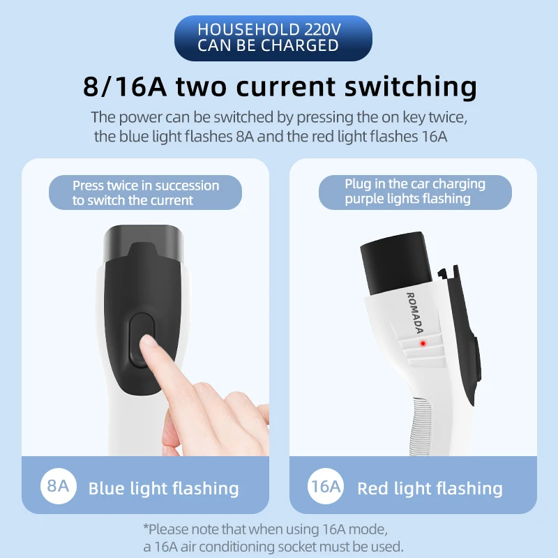 สําหรับยานพาหนะไฟฟ้า 3.5KW 16A - Ev Charger Adapter บทวิจารณ์และราคา
