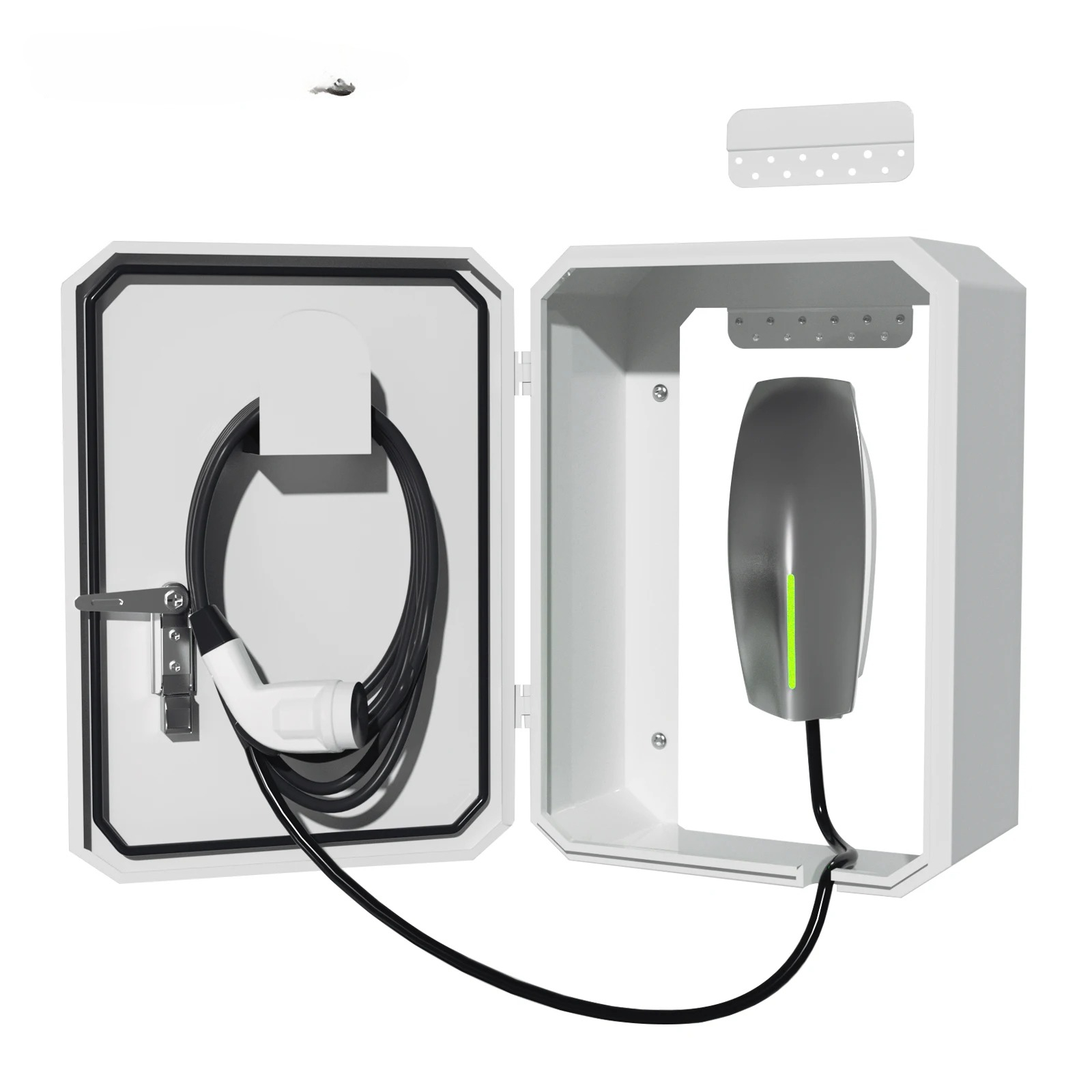 กล่องป้องกันการชาร์จ EE OEM EV - Wallbox Ev บทวิจารณ์และราคา