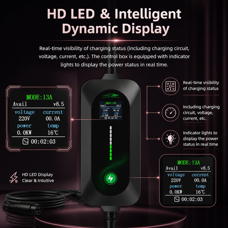 เครื่องชาร์จรถยนต์ไฟฟ้า ROMADA - Portable Ev Charger บทวิจารณ์และราคา