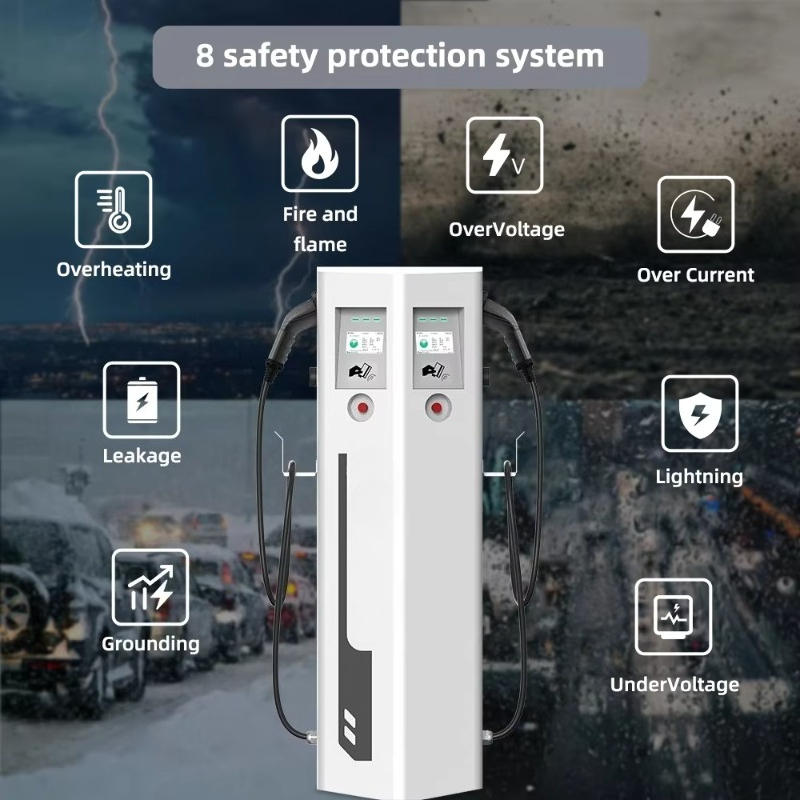สถานีชาร์จไฟฟ้าแบบติดตั้งบนพื้ - Ev Charger บทวิจารณ์และราคา