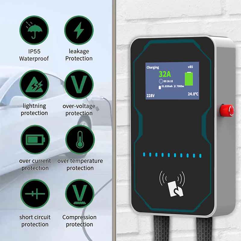 เครื่องชาร์จรถยนต์ไฟฟ้า WUFEN  - Ev Charging Pile บทวิจารณ์และราคา